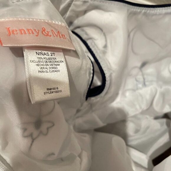 Jenny & Me White and Black Toddler Formal Dress Size 2T - Picture 7 of 7